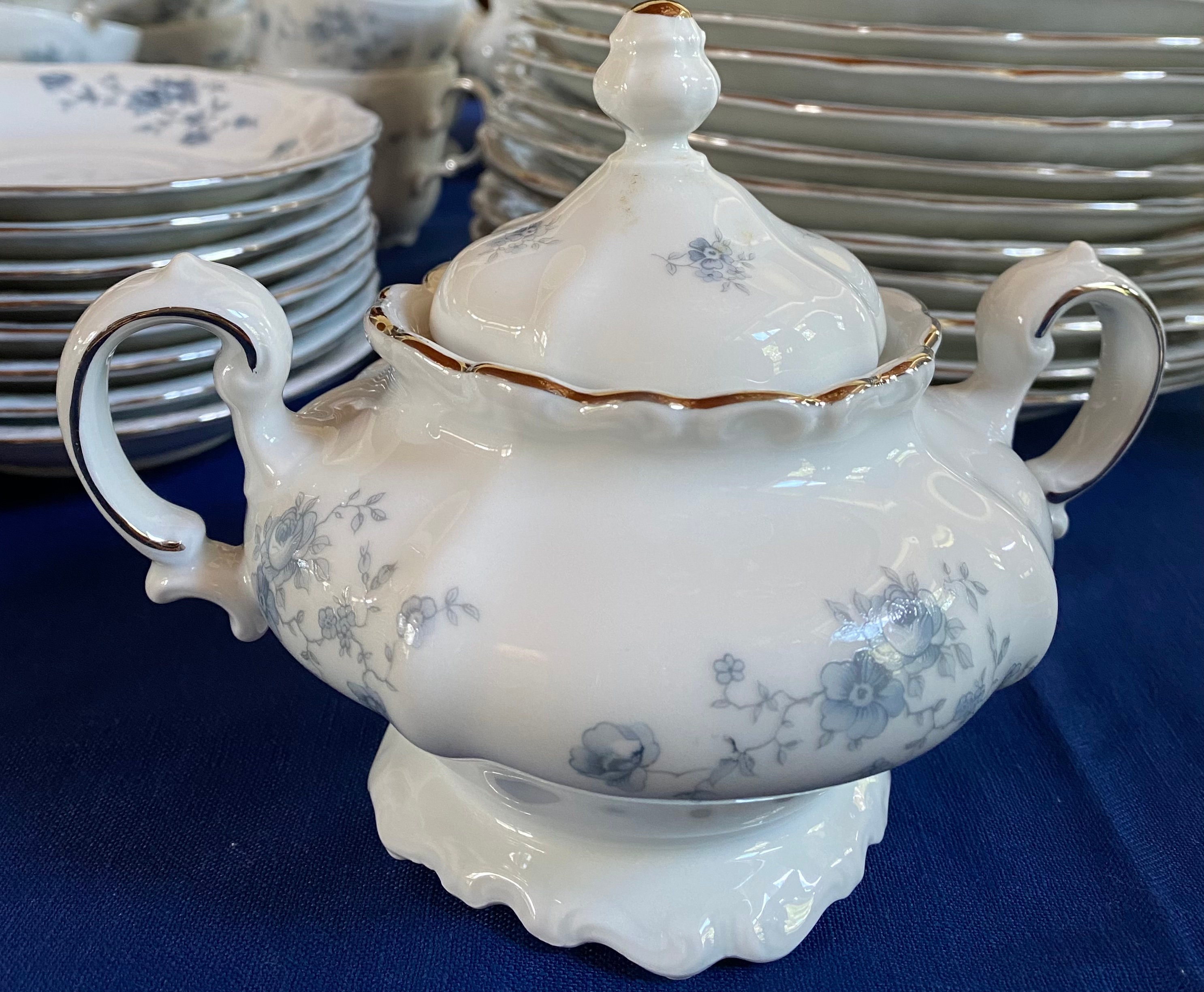 Johann Haviland blue Garland China Serving Pieces Etsy