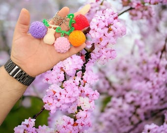 anime Keychain 0ne9iece Inspired Gomu no mi