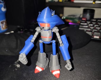 12&quot; Mecha Sonic Articulated Figure