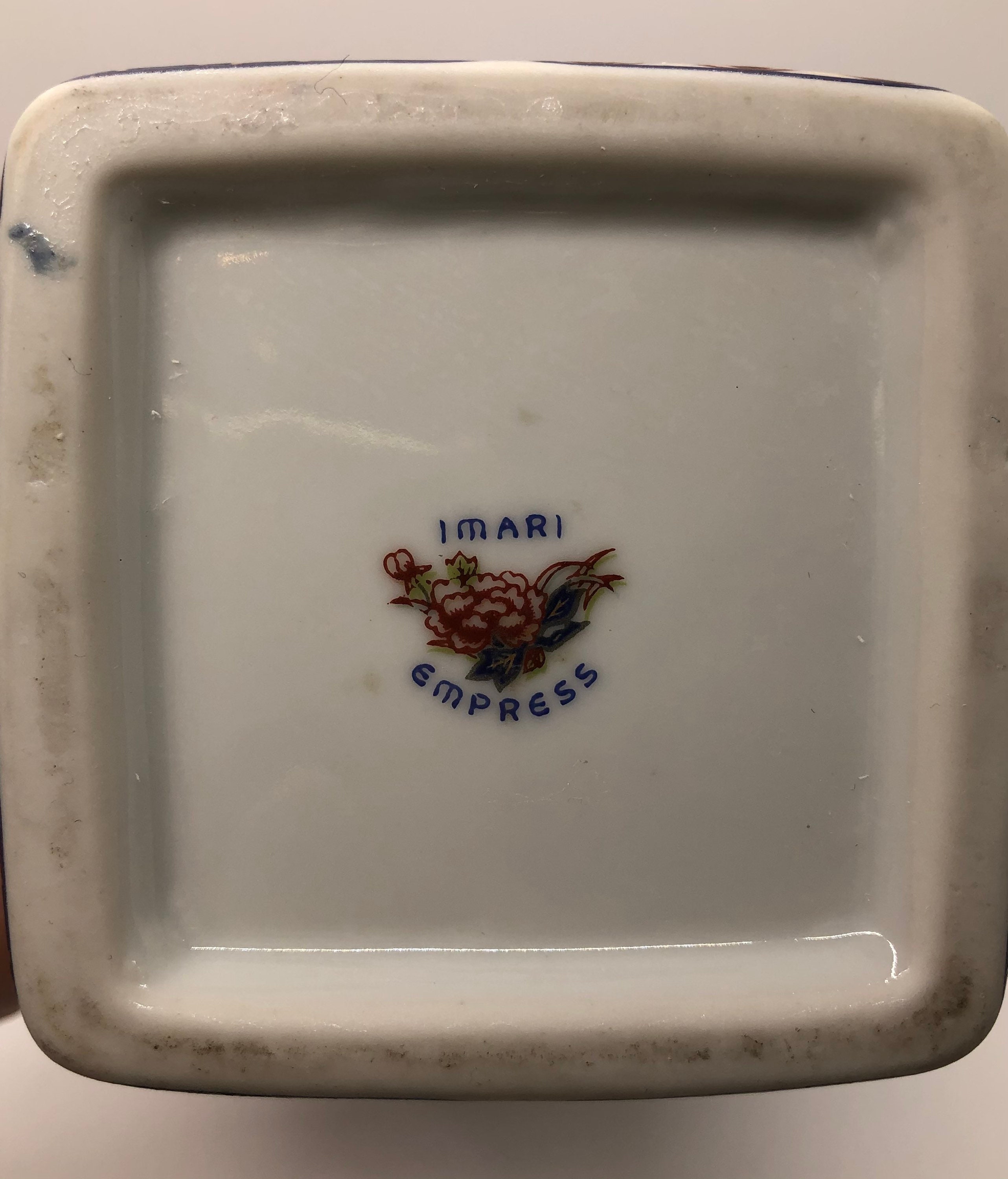 Vintage Japanese Imari Empress Porcelain Vase 10 Tall Etsy