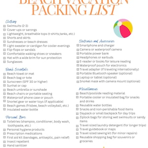 Packliste für den Strandurlaub