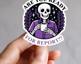 Funny Hospital Nurse Sticker, Funny Nurse Laptop Sticker, Healthcare Humor, Medical Sarcasm, Nursing Student, Emergency Room Nurse
