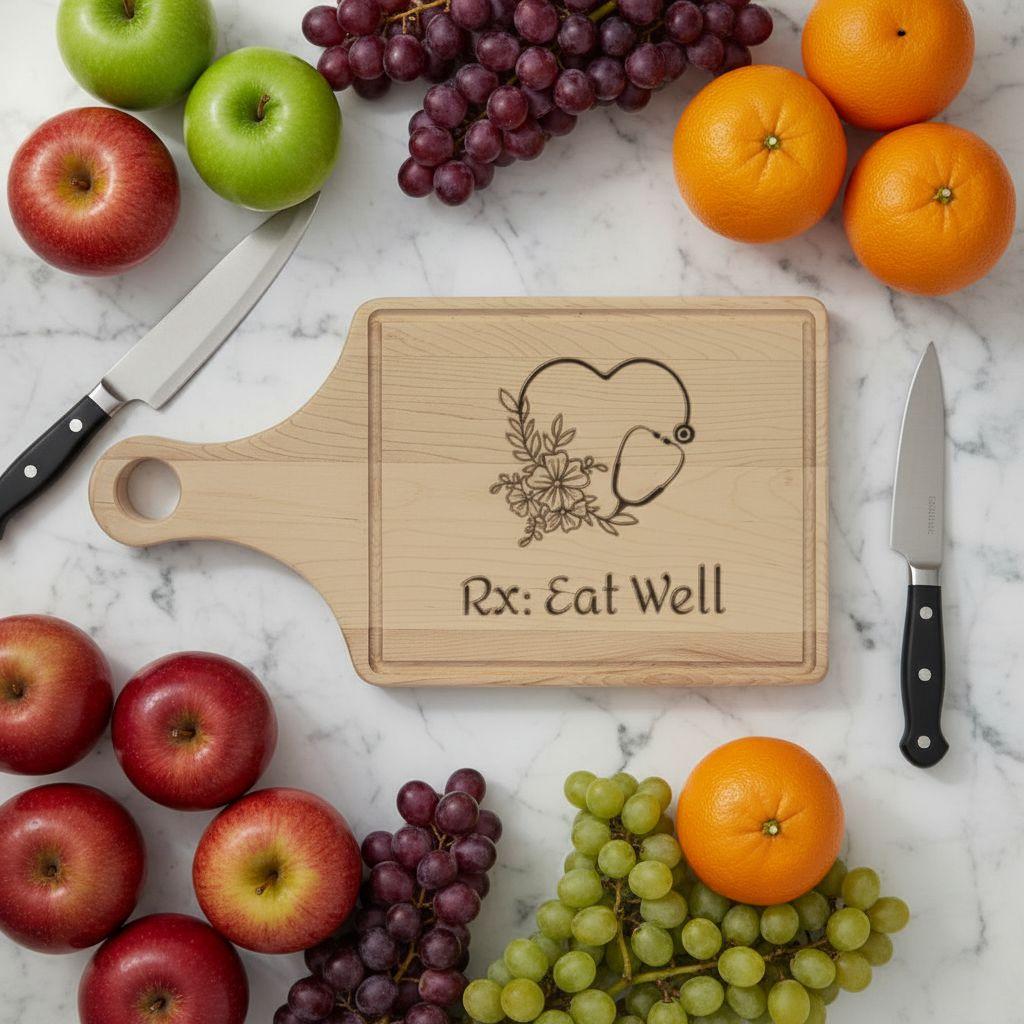 23 Thoughtful Gift Ideas for Mom 12 Nurse Engraved Wooden Cutting Board, Kitchen Gift for Nurse, Nurse…