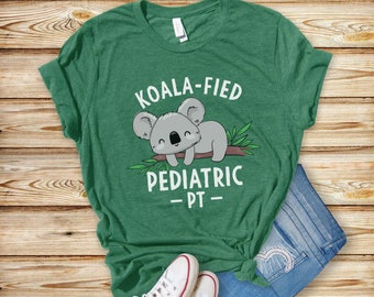 Camiseta de fisioterapia, camisa de PT pediátrica, fisioterapeuta pediátrico, regalo de PT, camisa de PTA, ropa de fisioterapeuta