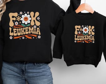 Sudadera de concientización sobre la leucemia, apoyo al cáncer infantil, camiseta para madres con cáncer, regalo para sobrevivientes de cáncer