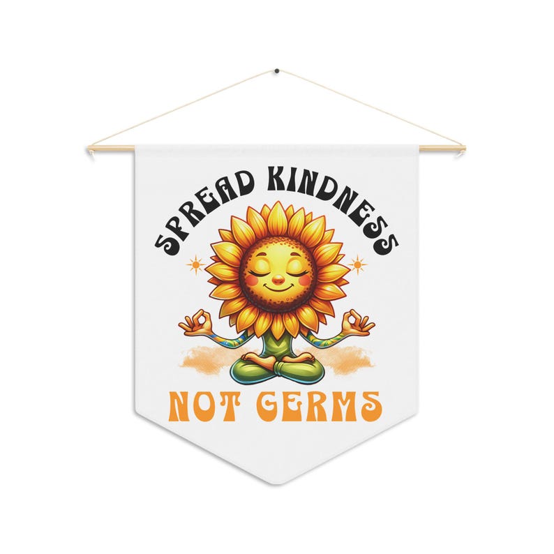 School Health Door Sign, Spread Kindness Not Germs Door Sign, School ...