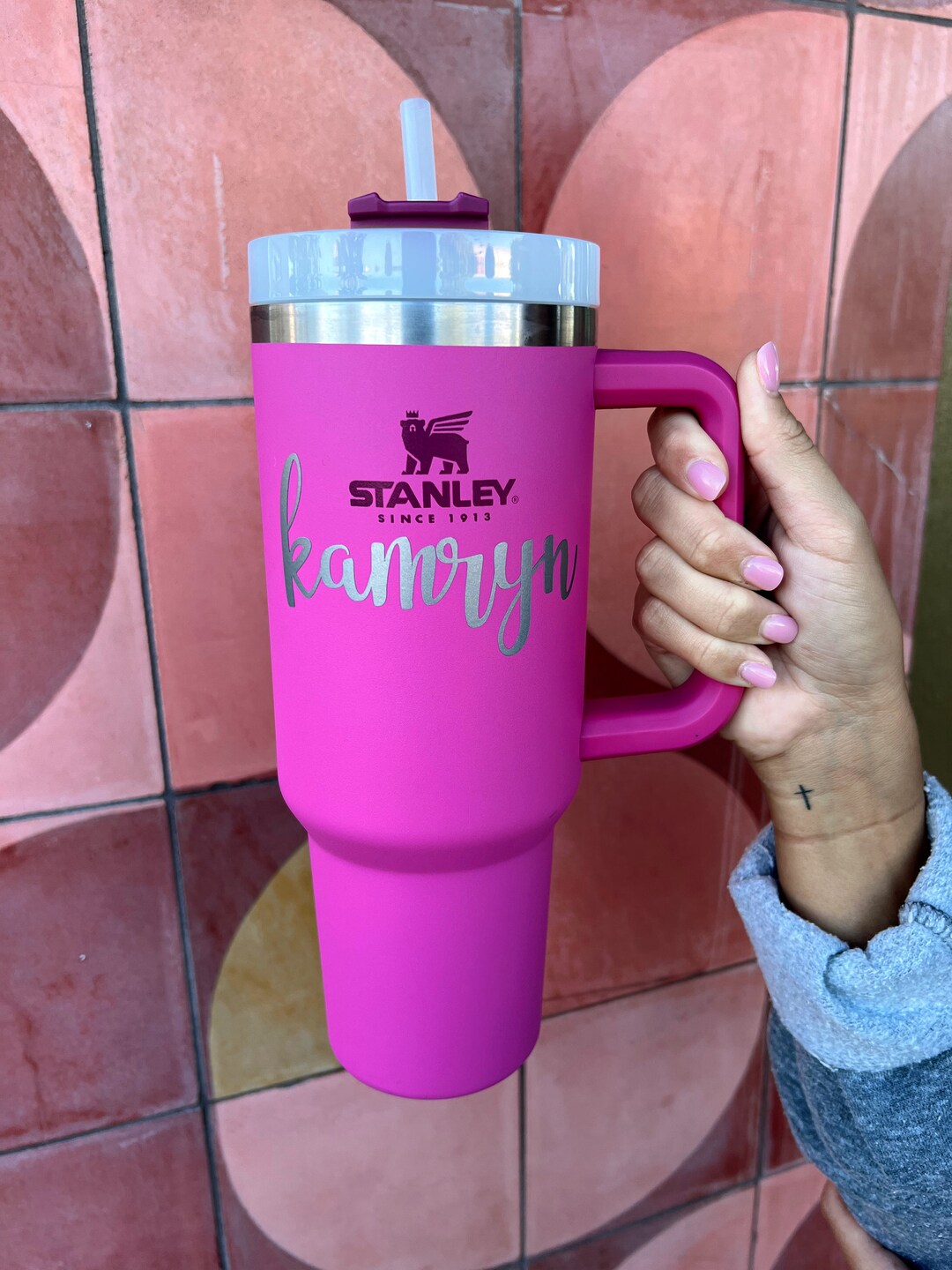 Personalized Name Decals Premium Vinyl for Stanley Cute Etsy