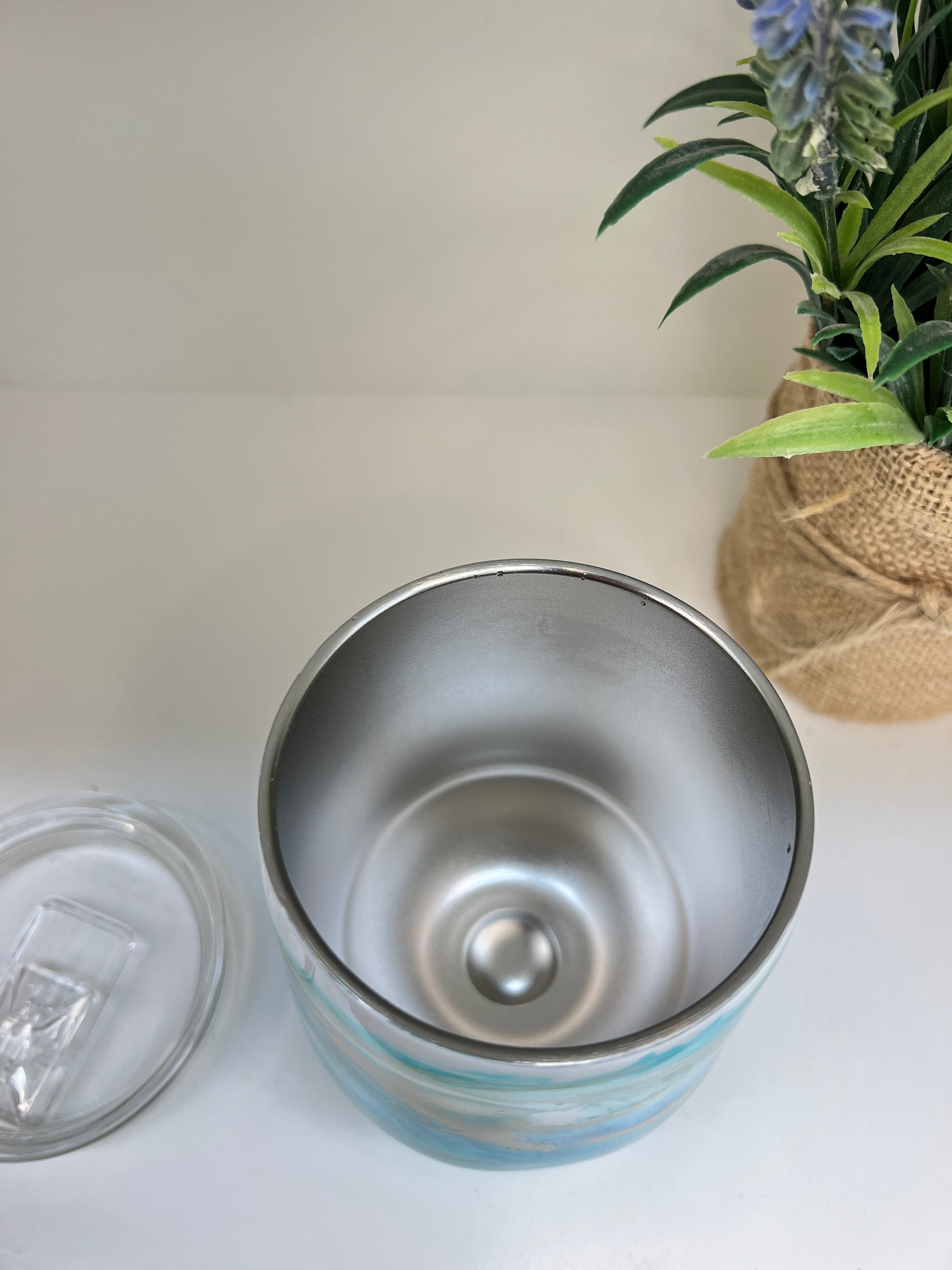 12 Oz Alcohol Ink Stainless Steel Corkcicle Stemless Tumbler - Etsy