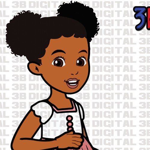 Gracie's Friends Girl Hand Drawn Corner SVG Digital Etsy Canada