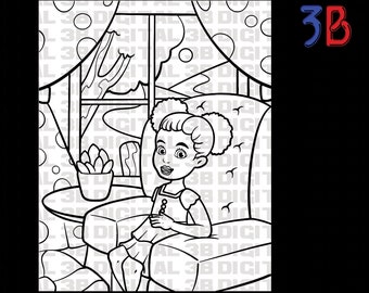 Gracie's Corner Coloring Pages - Etsy Australia