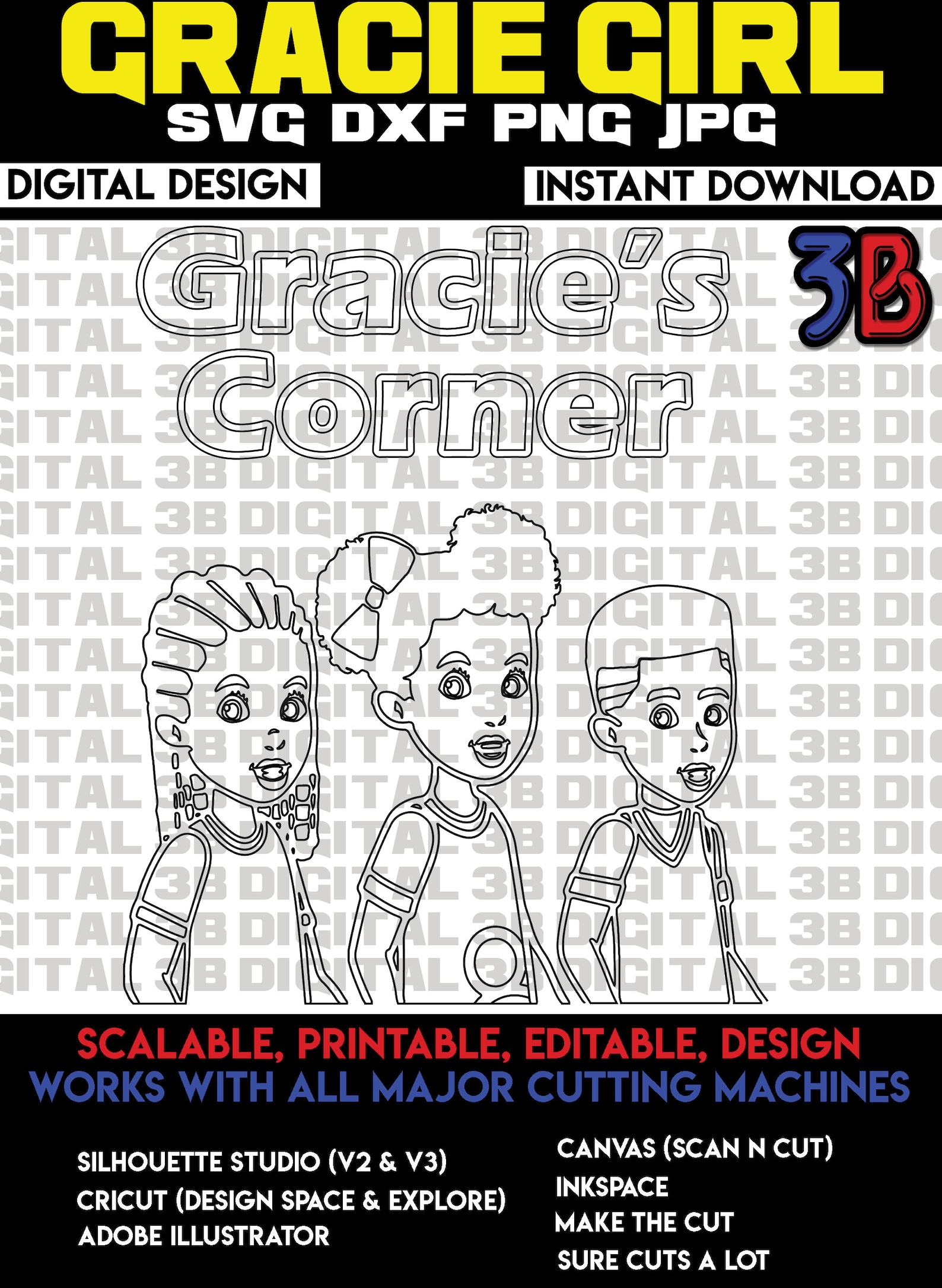 Coloring Sheet Gracie's Corner With Friends Activity - Etsy