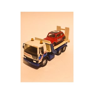 Matchbox superkings  leyland car recovery Flatbed tow truck K-140