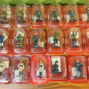 Del Prado lean soldier Firefighter figurines Metal Miniature diecast 2025