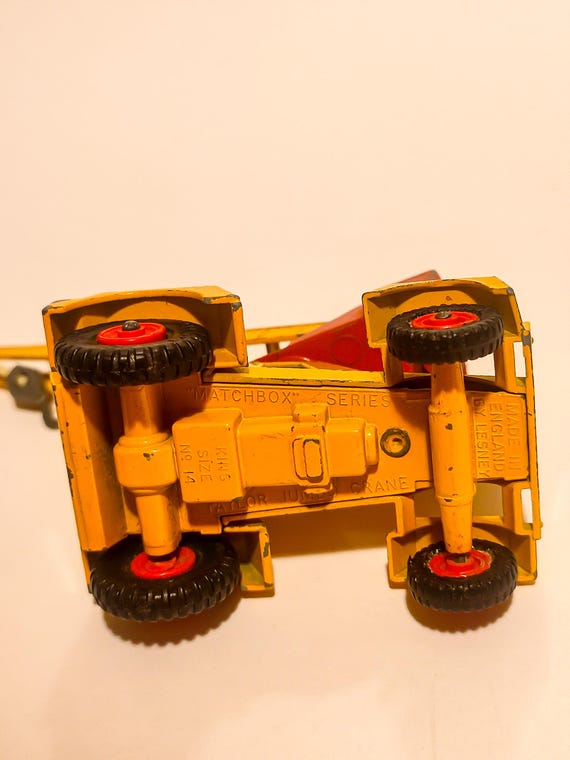 Matchbox King Size K-14 Taylor Jumbo Crane Red Hubs 1964 - Etsy