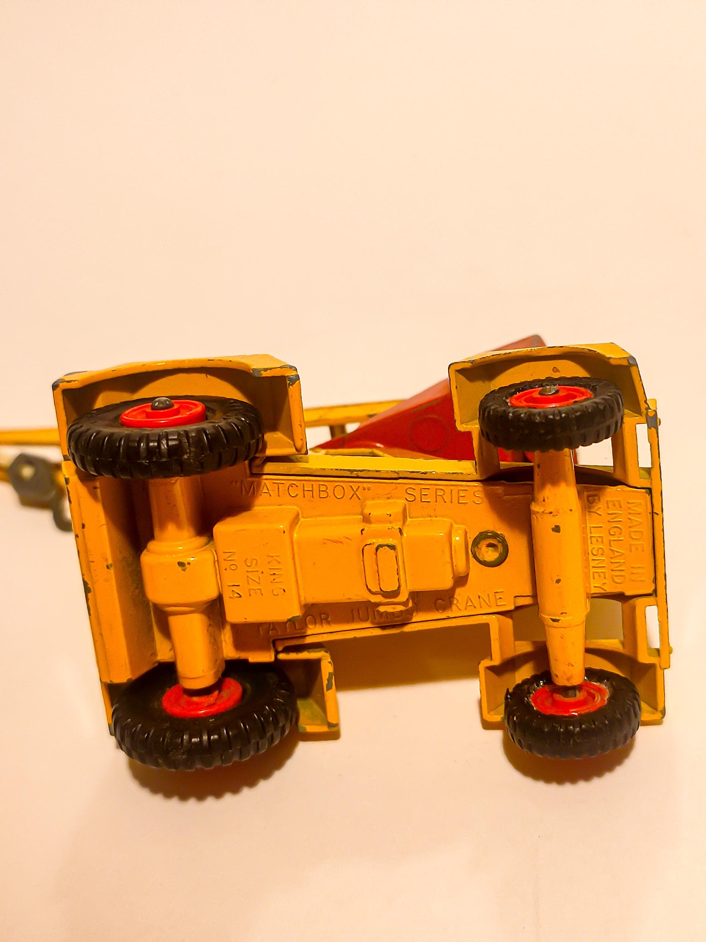 Matchbox King Size K-14 Taylor Jumbo Crane Red Hubs 1964 - Etsy