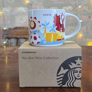 Starbucks Spain You Are Here YAH Series Collection 14oz Coffee Mug New With Box