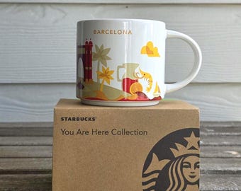 Starbucks “You are Here” 14 oz mugs assorted- rare collection