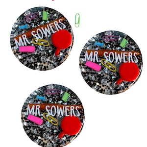 Personalized Teacher coaster or paper weight