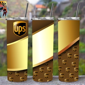 2 UPS Tumbler Wrap 1 Brown and 1 Pink