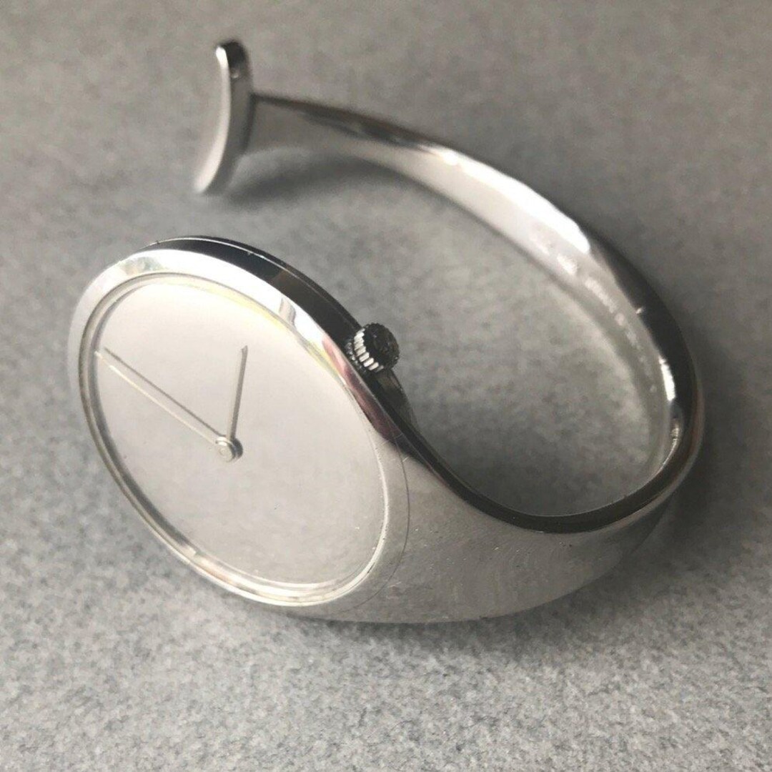 The Vintage Vivianna Watch by Georg Jensen Vintage GEORG JENSEN VIVIANNA Torun Watch - Mirror Dial  main image 3