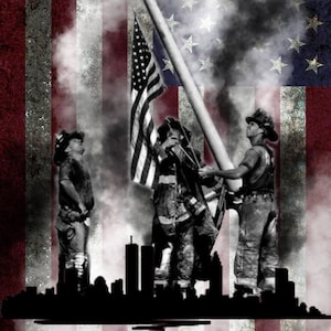 9/11 Never Forget Digital Print
