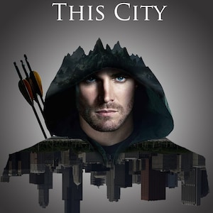 La flecha verde - Oliver Queen Digital Print