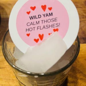 Organic Wild Yam Salve for Hot Flash Relief