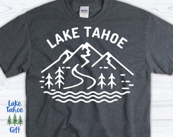 Lake Tahoe T-Shirt: Mountain Adventure Graphic Tee