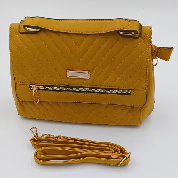 Mustard Crossbody Bag