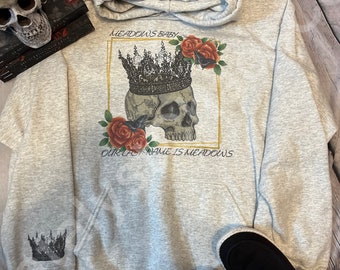 Meadows Baby Haunting Adeline Kapuzen-Sweatshirt, Dark Romance Merch, Smut Reader, Frauenbuch-Liebhaber-Geschenk, OFFIZIELL LIZENZIERT