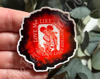 Holographic Sticker, Haunting Adeline Dark Romance, Officially Licensed (2.25"x2.32")