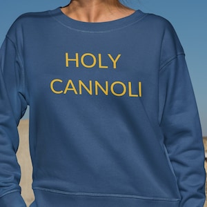 Holy Cannoli Klay Thompson Warriors Sweatshirt, Unisex Heavy Blend Crewneck Sweatshirt