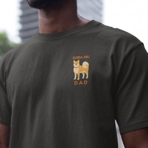 Shiba Inu Dad T-Shirt, Shiba Inu, Dog Dad, Dog Father,  Unisex T-Shirt,