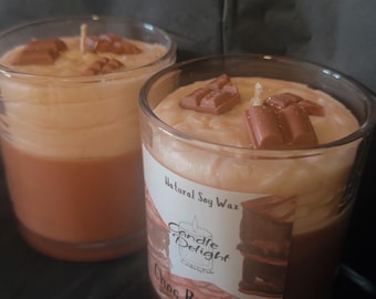 Choc brownie scented candle