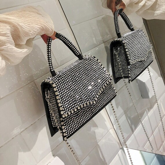 Alaïa | Le Coeur black studded crossbody bag | Savannahs