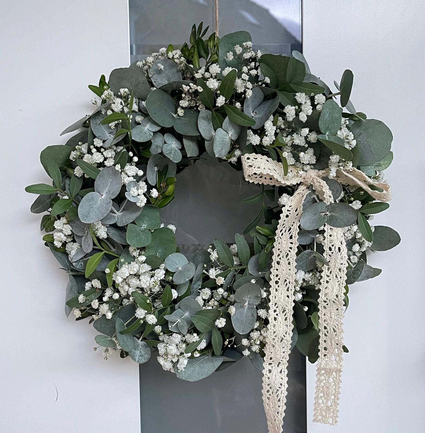 Kranz Eukalyptus Naturkranz Türkranz Frischer Eukalyptus Schleierkraut Frühling