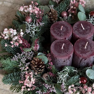 Kranz Weihnachtkranz Naturkranz Türkranz Frischer Eukalyptus Herbst bild 8