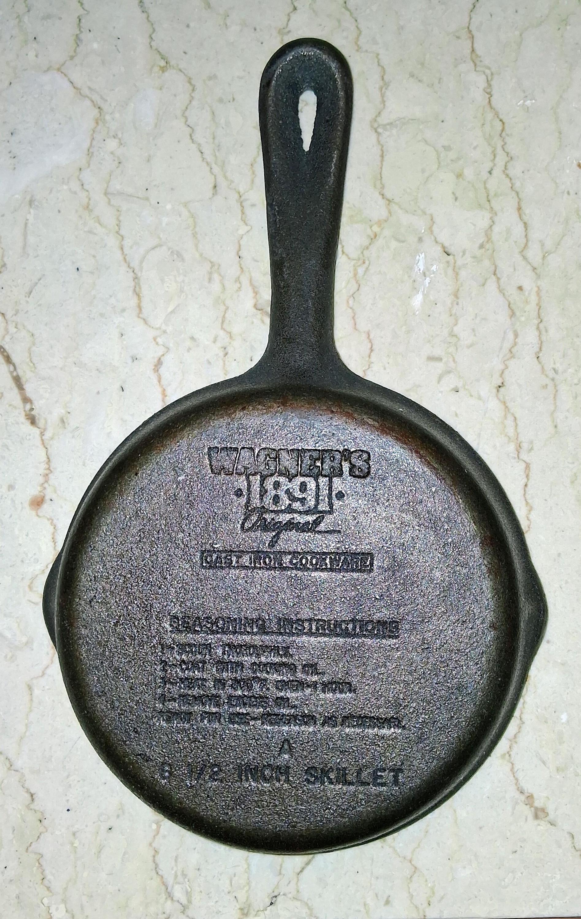 Vintage Wagner Cast Iron Skillet - Etsy