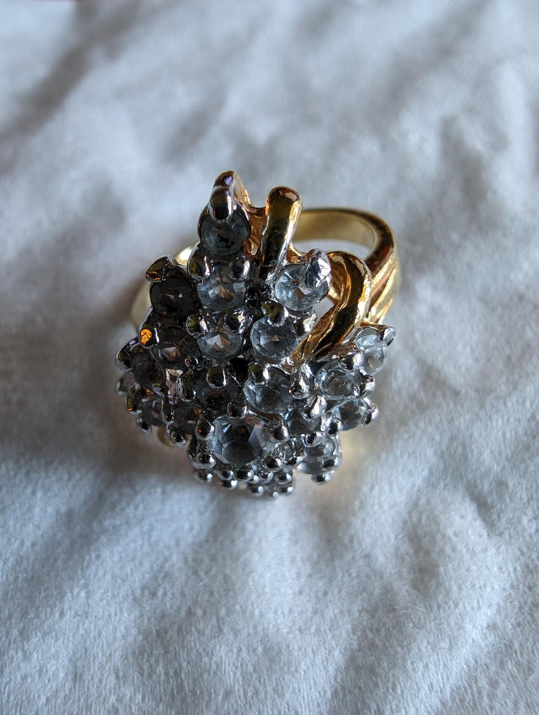 Costume Rectangular Rings Vintage Costume Rings - Etsy