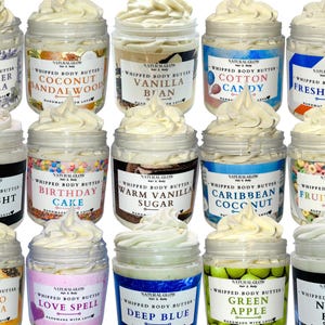 Whipped Shea Butter | Pick Your Scent | Body Butter | Dry skin | Sensitive Skin | Natural Lotion | Moisturizer |Natural Skincare |Self Care