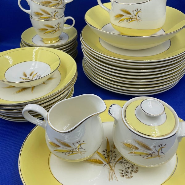 Century Service Autumn Gold Dishes Etsy