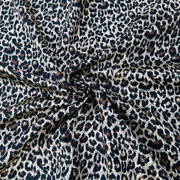 Cheetah Print Fabric Etsy