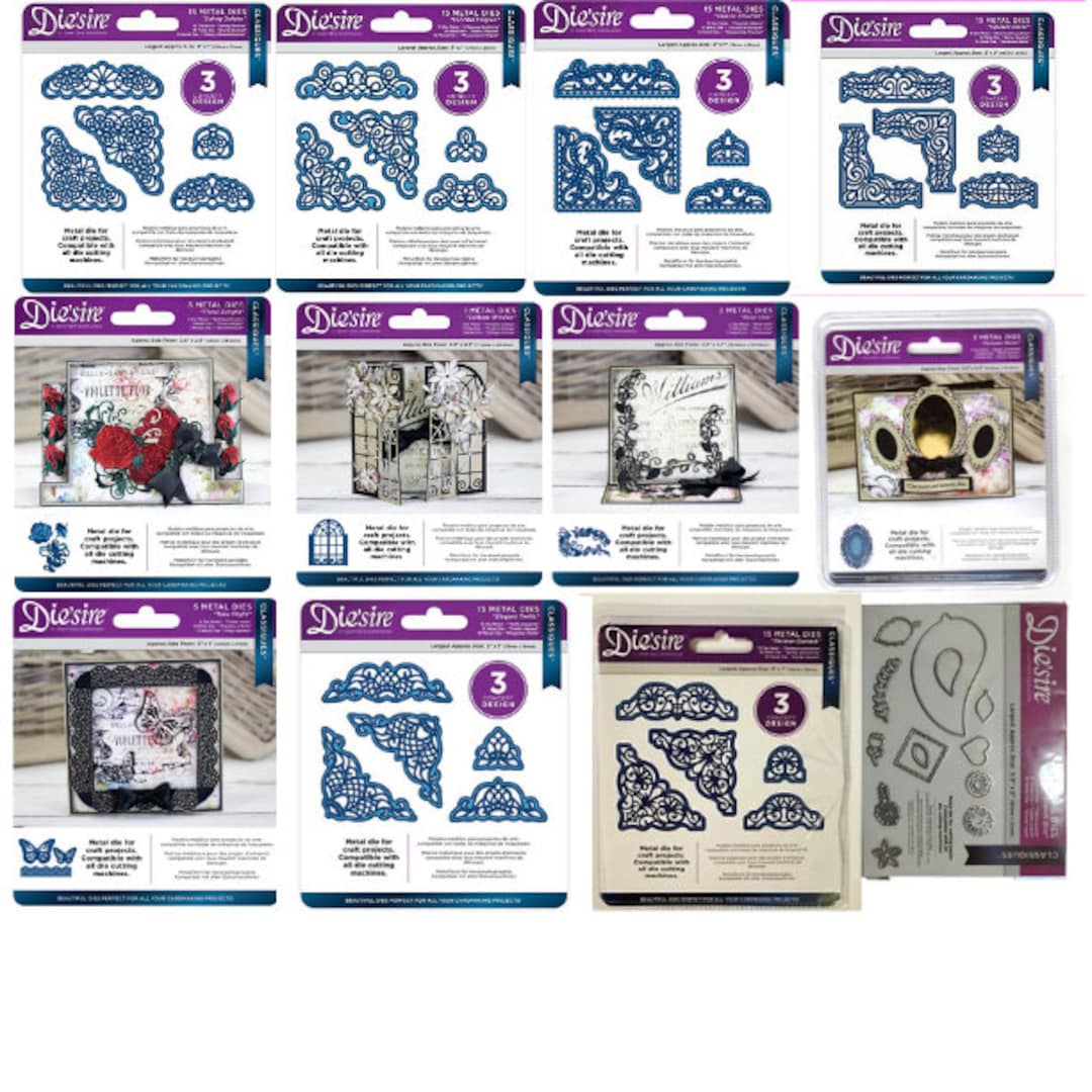 Crafter's Companion Die'sire Metal Die Cuts Etsy