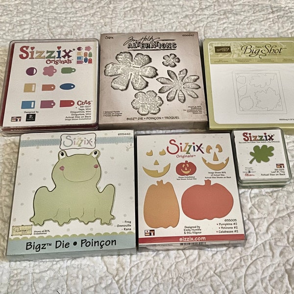 Sizzix Impresslits Tim Holtz - Etsy