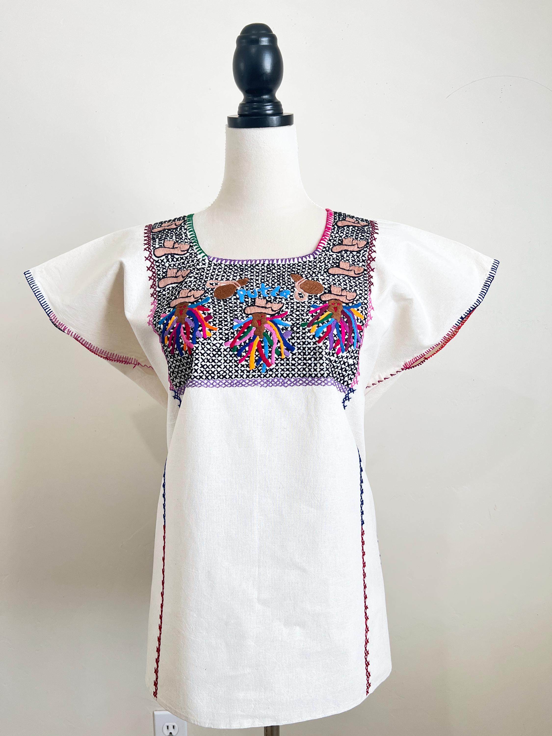 Maya Mexican Blouse - Etsy