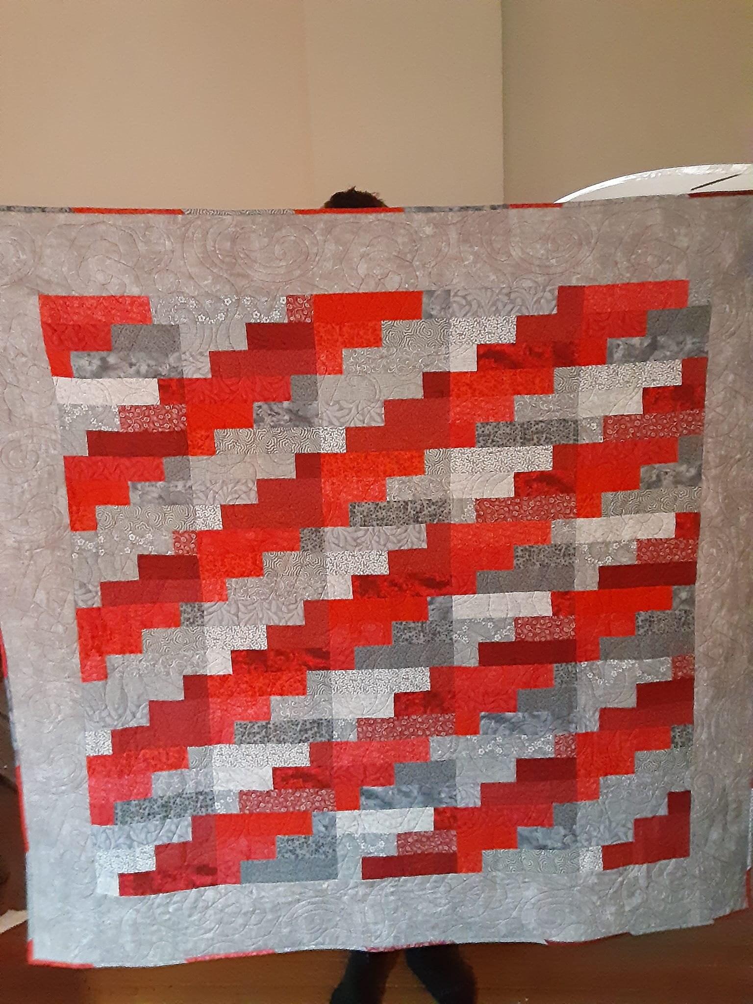 Machinepieced Machinequilted Quilt Etsy