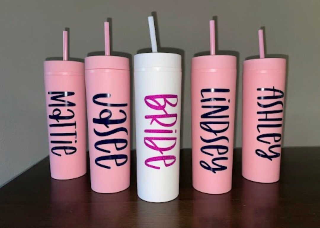 Customizable Straw Cups Etsy