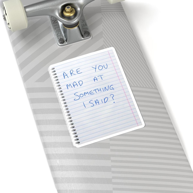 Widow's Bay Sticker Are You Mad At Something I Said - Widow's Bay Fan Merch And Gifts image 3
