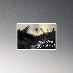 Yellowjackets Wish You Were Here Postcard Magnet - Etsy