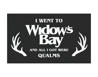 Widow's Bay Car Magnet I Went To Widow's Bay Qualms | Fan Merch And Gifts